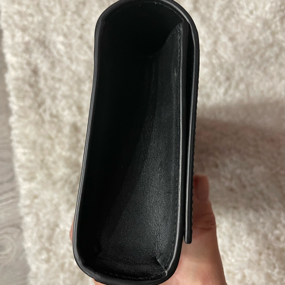 SAINT LAURENT BLACK EMBELLISHED ' CLUTCH - Picture 9 of 11